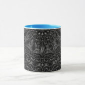 Charcoal Mandala Coffee Tasse (Zentrum)