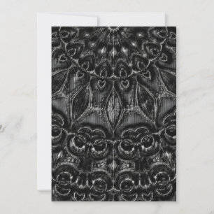 Charcoal Mandala Dankeschön Karte