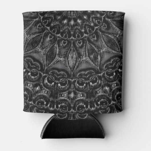 Charcoal Mandala Dosenkühler (Vorderseite)