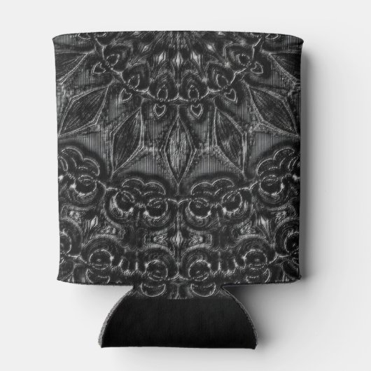 Charcoal Mandala Dosenkühler (Rückseite)