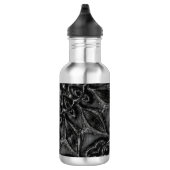 Charcoal Mandala Edelstahlflasche (Rechts)