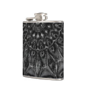 Charcoal Mandala Flachmann (Links)