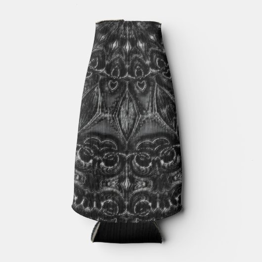 Charcoal Mandala Flaschenkühler (Vorderseite)