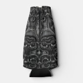 Charcoal Mandala Flaschenkühler (Rückseite)