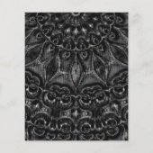 Charcoal Mandala Flyer (Hinten)