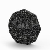 Charcoal Mandala Foto Block (Rechts)