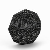 Charcoal Mandala Foto Block (Links)