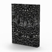 Charcoal Mandala Foto Block (Rechts)