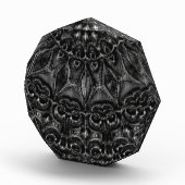 Charcoal Mandala Foto Block (Rechts)