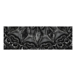 Charcoal Mandala Foto Print