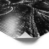 Charcoal Mandala Foto Print (Ecke)