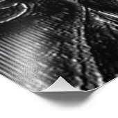 Charcoal Mandala Foto Print (Ecke)