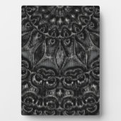 Charcoal Mandala Fotoplatte (Vorderseite)