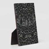 Charcoal Mandala Fotoplatte (Seite)