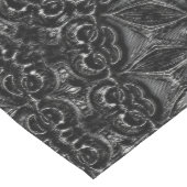 Charcoal Mandala Großer Tischläufer (Ecke)