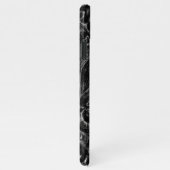 Charcoal Mandala iPhone Hülle (Rechte Seite)