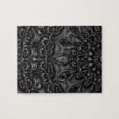 Charcoal Mandala Jigsaw Puzzle (Horizontal)
