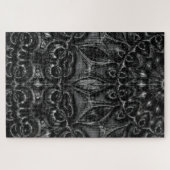 Charcoal Mandala Jigsaw Puzzle (Horizontal)