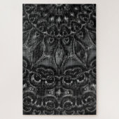 Charcoal Mandala Jigsaw Puzzle (Vertikal)