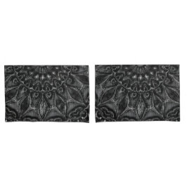 Charcoal Mandala Kissenbezug