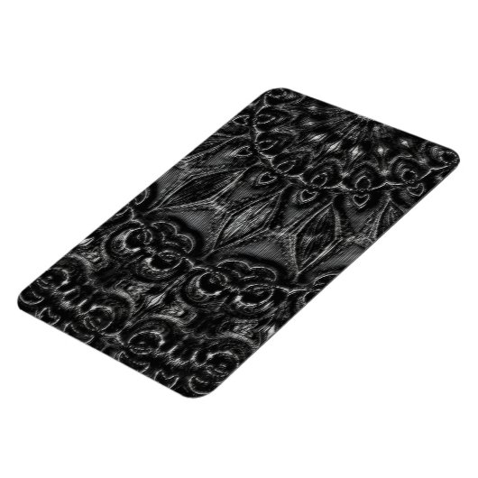 Charcoal Mandala Magnet (Linke Seite)