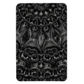 Charcoal Mandala Magnet (Vertikal)