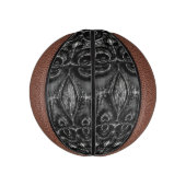 Charcoal Mandala Mini Basketball (Vertikal)