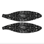 Charcoal Mandala Mini Basketball (Panele)