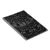 Charcoal Mandala Notizblock (Rechte Seite)