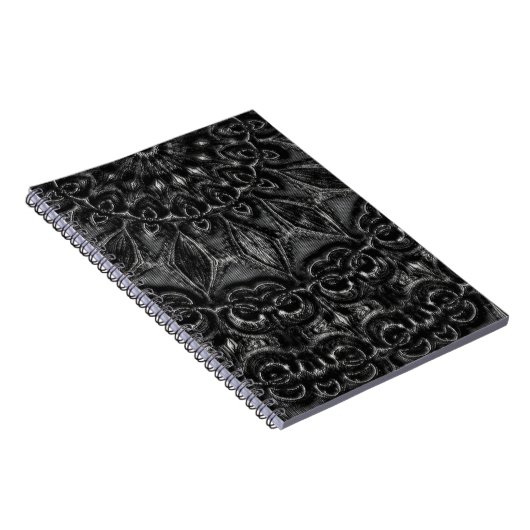 Charcoal Mandala Notizblock (Rechte Seite)