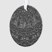 Charcoal Mandala Ornament (Vorderseite)