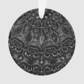 Charcoal Mandala Ornament (Vorderseite)