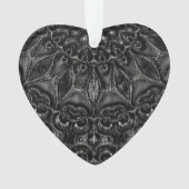 Charcoal Mandala Ornament (Vorderseite)