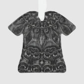 Charcoal Mandala Ornament (Vorderseite)