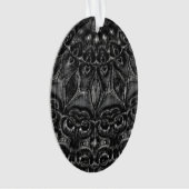 Charcoal Mandala Ornament (Vorderseite)