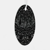 Charcoal Mandala Ornament Aus Metall (Vorderseite Rechts)