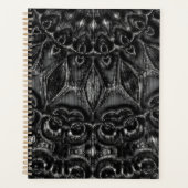 Charcoal Mandala Planer (Vorderseite)