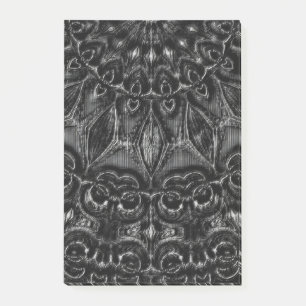 Charcoal Mandala Post-it Notes Klebezettel