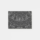 Charcoal Mandala Post-it Notes Post-it Klebezettel (Vorderseite)