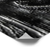 Charcoal Mandala Poster (Ecke)