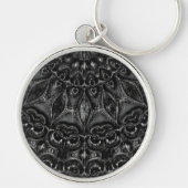 Charcoal Mandala Schlüsselanhänger (Vorne)