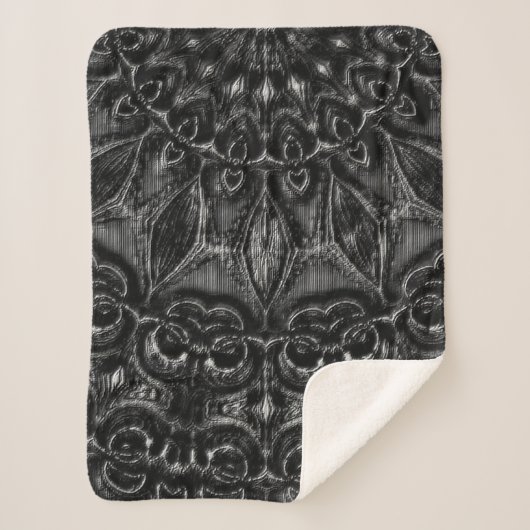 Charcoal Mandala Sherpadecke (Vorderseite)