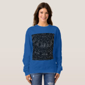 Charcoal Mandala Sweatshirt (Vorne ganz)