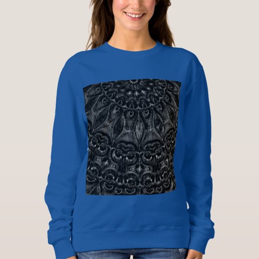 Charcoal Mandala Sweatshirt (Vorderseite)