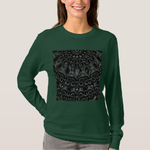 Charcoal Mandala T-Shirt