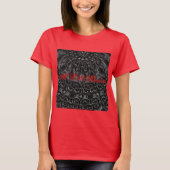 Charcoal Mandala T-Shirt (Vorderseite)