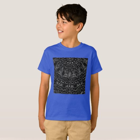 Charcoal Mandala T-Shirt (Vorne ganz)