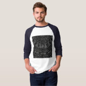 Charcoal Mandala  T-Shirt (Vorne ganz)