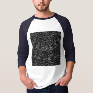 Charcoal Mandala  T-Shirt