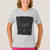 Charcoal Mandala T-Shirt (Vorderseite)